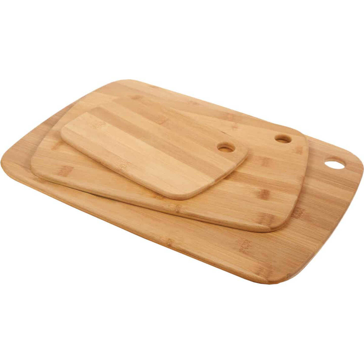 Core Bamboo Classic Small/Medium/Large Natural Cutting Board (3